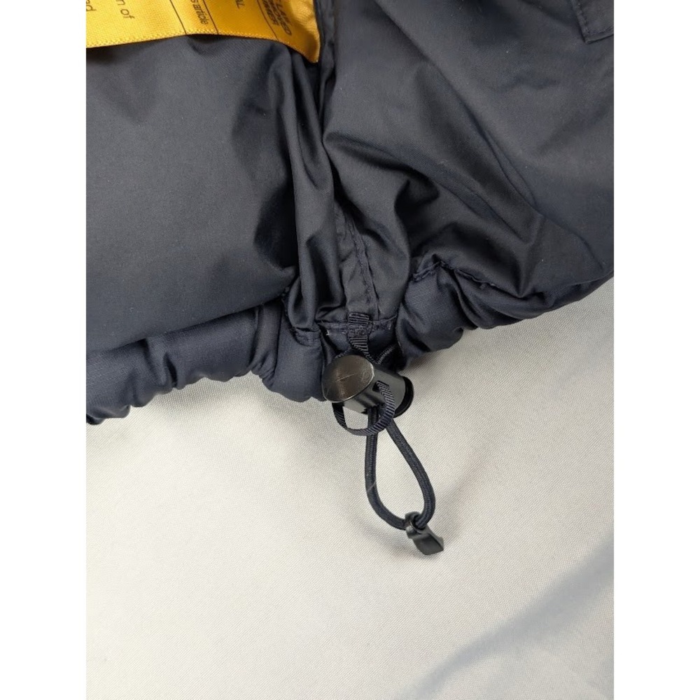 The North Face Nuptse 600 Fill Down Puffer Jacket Women's XL Dark Navy Hooded - Picture 9 of 16